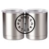 10 oz. Silver Stainless Steel Short Tumbler Thumbnail
