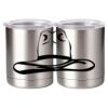 10 oz. Silver Stainless Steel Short Tumbler Thumbnail
