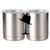 10 oz. Silver Stainless Steel Short Tumbler Thumbnail