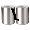 10 oz. Silver Stainless Steel Short Tumbler Thumbnail