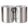 10 oz. Silver Stainless Steel Short Tumbler Thumbnail