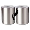 10 oz. Silver Stainless Steel Short Tumbler Thumbnail