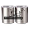 10 oz. Silver Stainless Steel Short Tumbler Thumbnail