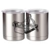 10 oz. Silver Stainless Steel Short Tumbler Thumbnail