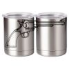 10 oz. Silver Stainless Steel Short Tumbler Thumbnail