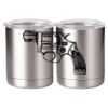 10 oz. Silver Stainless Steel Short Tumbler Thumbnail