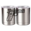 10 oz. Silver Stainless Steel Short Tumbler Thumbnail