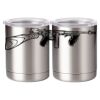 10 oz. Silver Stainless Steel Short Tumbler Thumbnail