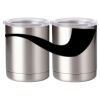 10 oz. Silver Stainless Steel Short Tumbler Thumbnail