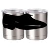 10 oz. Silver Stainless Steel Short Tumbler Thumbnail