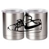 10 oz. Silver Stainless Steel Short Tumbler Thumbnail