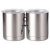 10 oz. Silver Stainless Steel Short Tumbler Thumbnail
