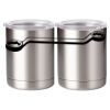 10 oz. Silver Stainless Steel Short Tumbler Thumbnail