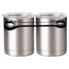 10 oz. Silver Stainless Steel Short Tumbler Thumbnail