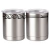 10 oz. Silver Stainless Steel Short Tumbler Thumbnail