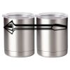 10 oz. Silver Stainless Steel Short Tumbler Thumbnail