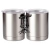 10 oz. Silver Stainless Steel Short Tumbler Thumbnail