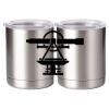 10 oz. Silver Stainless Steel Short Tumbler Thumbnail