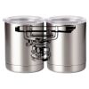 10 oz. Silver Stainless Steel Short Tumbler Thumbnail