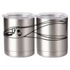 10 oz. Silver Stainless Steel Short Tumbler Thumbnail