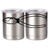 10 oz. Silver Stainless Steel Short Tumbler Thumbnail