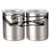 10 oz. Silver Stainless Steel Short Tumbler Thumbnail