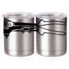 10 oz. Silver Stainless Steel Short Tumbler Thumbnail