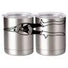 10 oz. Silver Stainless Steel Short Tumbler Thumbnail