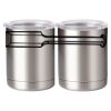 10 oz. Silver Stainless Steel Short Tumbler Thumbnail