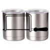 10 oz. Silver Stainless Steel Short Tumbler Thumbnail