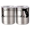 10 oz. Silver Stainless Steel Short Tumbler Thumbnail