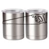 10 oz. Silver Stainless Steel Short Tumbler Thumbnail