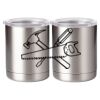 10 oz. Silver Stainless Steel Short Tumbler Thumbnail
