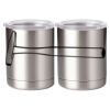 10 oz. Silver Stainless Steel Short Tumbler Thumbnail