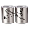 10 oz. Silver Stainless Steel Short Tumbler Thumbnail