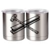 10 oz. Silver Stainless Steel Short Tumbler Thumbnail