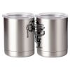 10 oz. Silver Stainless Steel Short Tumbler Thumbnail