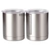 10 oz. Silver Stainless Steel Short Tumbler Thumbnail