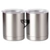10 oz. Silver Stainless Steel Short Tumbler Thumbnail