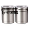 10 oz. Silver Stainless Steel Short Tumbler Thumbnail
