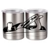 10 oz. Silver Stainless Steel Short Tumbler Thumbnail