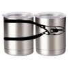 10 oz. Silver Stainless Steel Short Tumbler Thumbnail