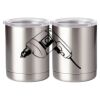 10 oz. Silver Stainless Steel Short Tumbler Thumbnail