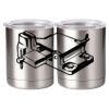 10 oz. Silver Stainless Steel Short Tumbler Thumbnail