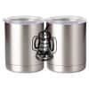 10 oz. Silver Stainless Steel Short Tumbler Thumbnail