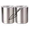 10 oz. Silver Stainless Steel Short Tumbler Thumbnail