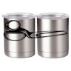 10 oz. Silver Stainless Steel Short Tumbler Thumbnail