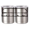 10 oz. Silver Stainless Steel Short Tumbler Thumbnail