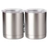 10 oz. Silver Stainless Steel Short Tumbler Thumbnail