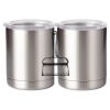 10 oz. Silver Stainless Steel Short Tumbler Thumbnail